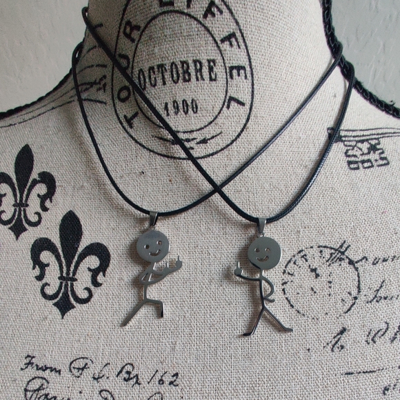 ๐ Hand Crafted Middle Finger "F You" Necklace (2/$15) - Picture 5 of 7